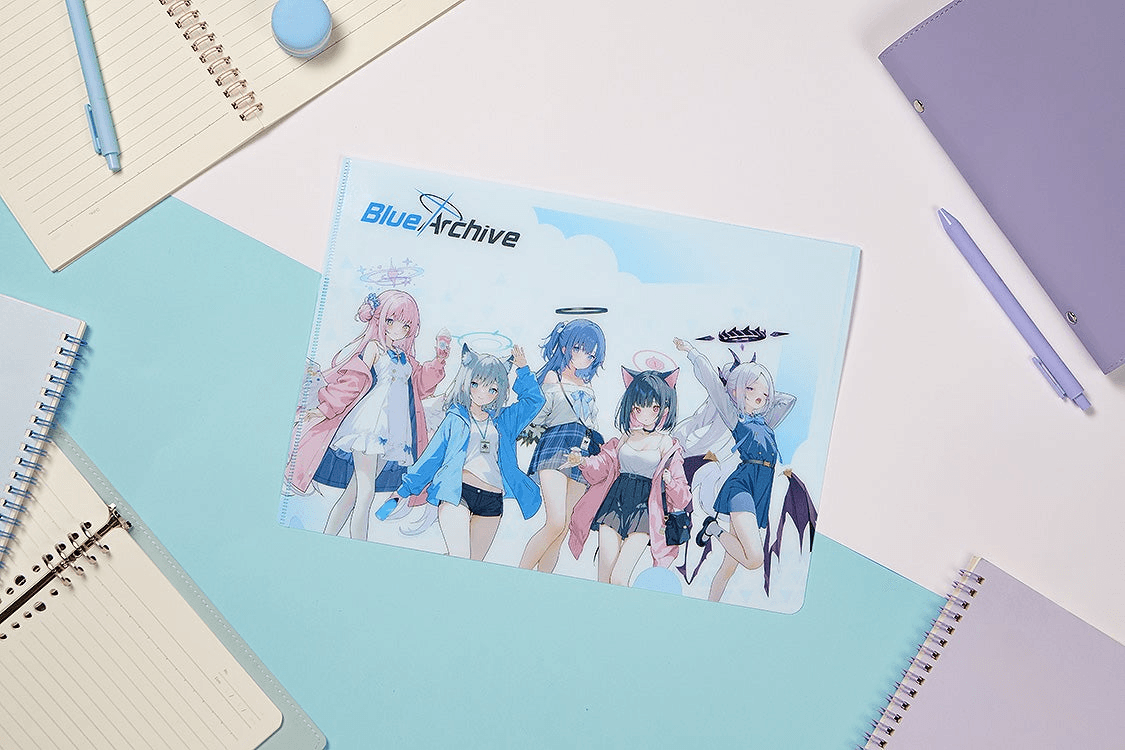 Blue Archive Holiday Saunter Series A4 Folder | 4571697184558