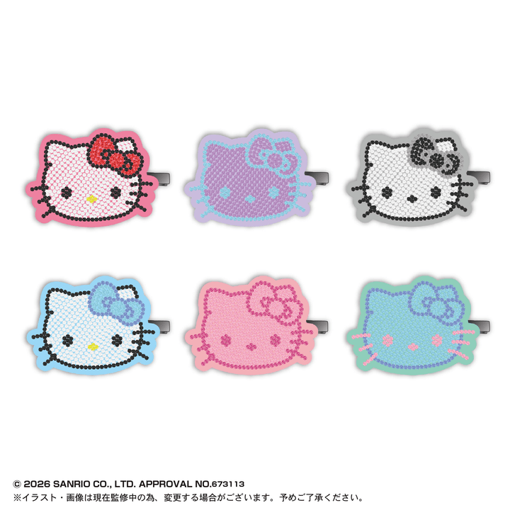 Sanrio Characters Jewelry Clip 4 (Box of 30)