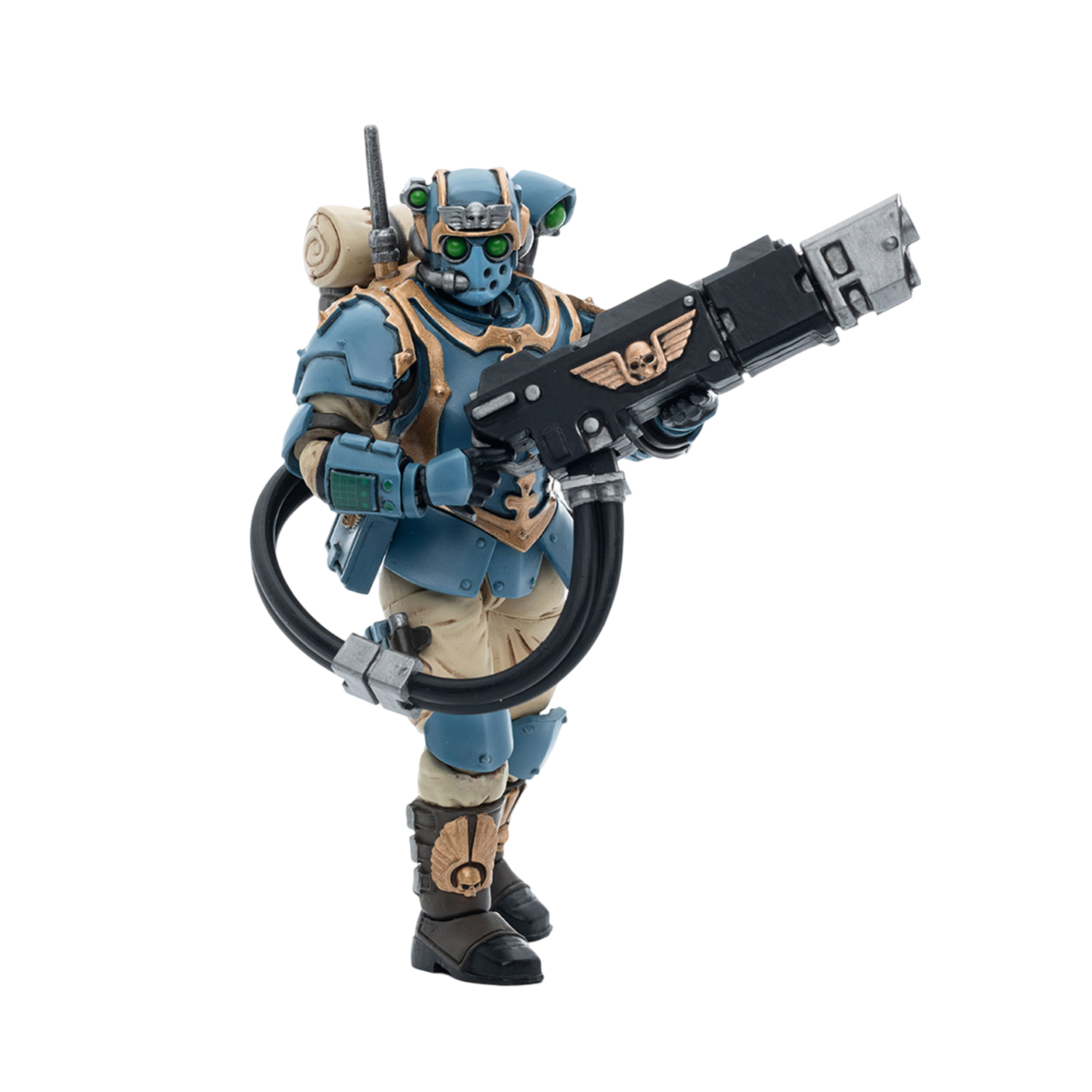 Joy Toy Astra Militarum Tempestus Scions Squad 55th Kappic Eagles Hot-shot Volley Gunner(6973130375031)