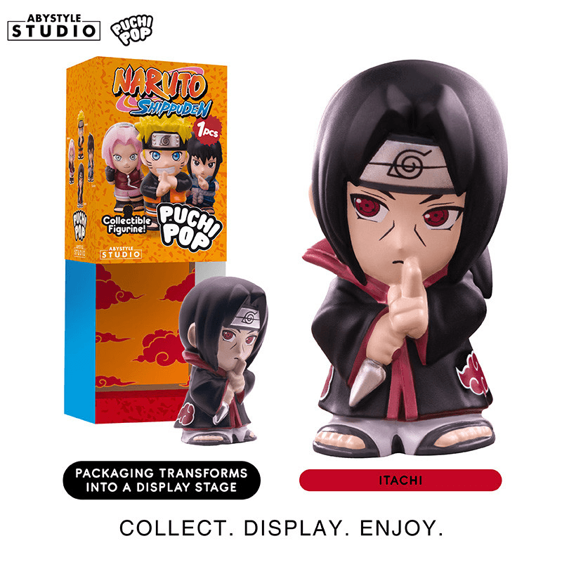 NARUTO SHIPPUDEN - Figure Puchipop Wave 1 x8 (Box of 8)