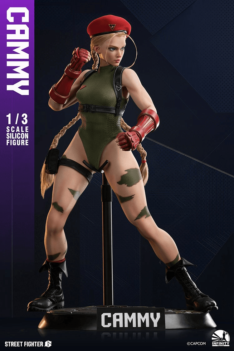 Infinity Studio Street Fighter 6 Cammy 1/3 Scale Silicone Action Figure