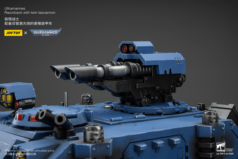 JOYTOY Ultramarines Razorback with twin lascannon
