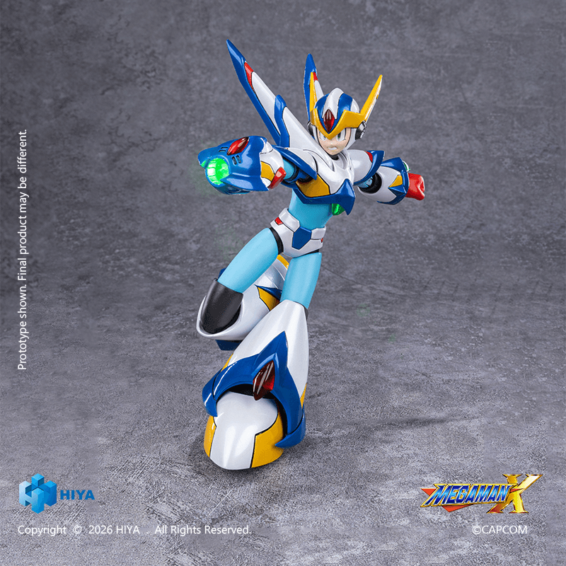 None Scale 6 Inch Mega Man X series X Falcon Armor Version Action Figure | 6957534205507