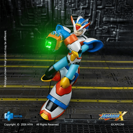 None Scale 5.8 Inch Mega Man X series X Max Armor Action Figure