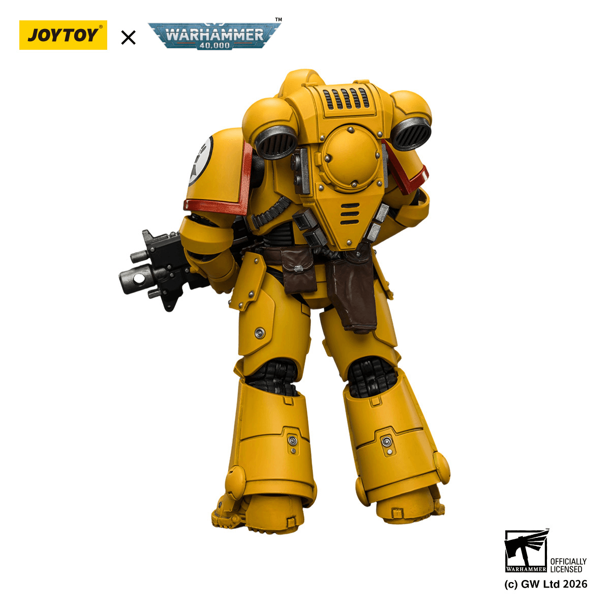 Imperial Fists Intercessor with Bolt Rifle, Bolt Pistol and Chainsword | 6927054403844
