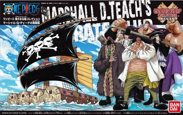 Bandai Grand Ship Collection #11 Marshall D. Teach's Ship "One Piece"