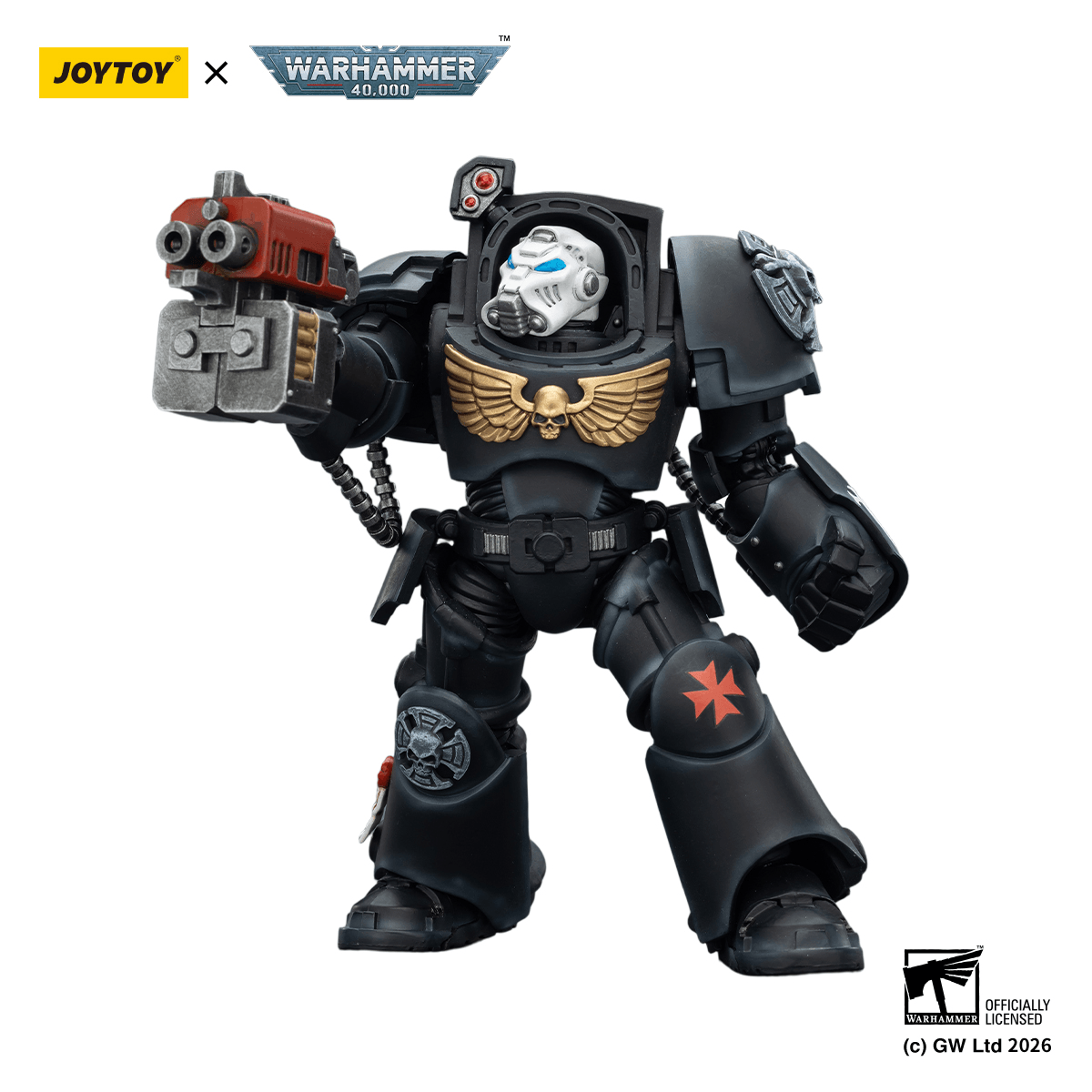 BlackTemplars Terminator 2 with Power Fist and Storm Bolter | 6927054403103