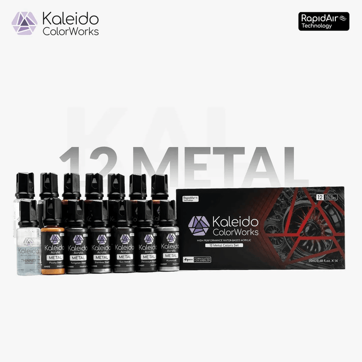 12 Metal Colors Set | 6975834948719
