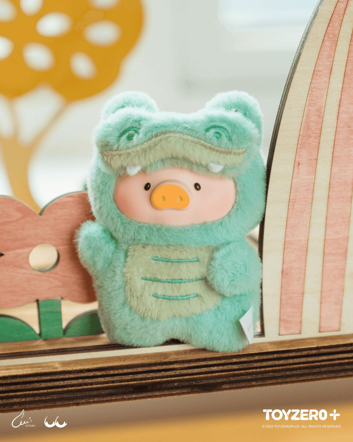 LuLu the Piggy Animal Party - Puppet Show PVC Face Plush Keychain (Blindbox) (Box of 6)