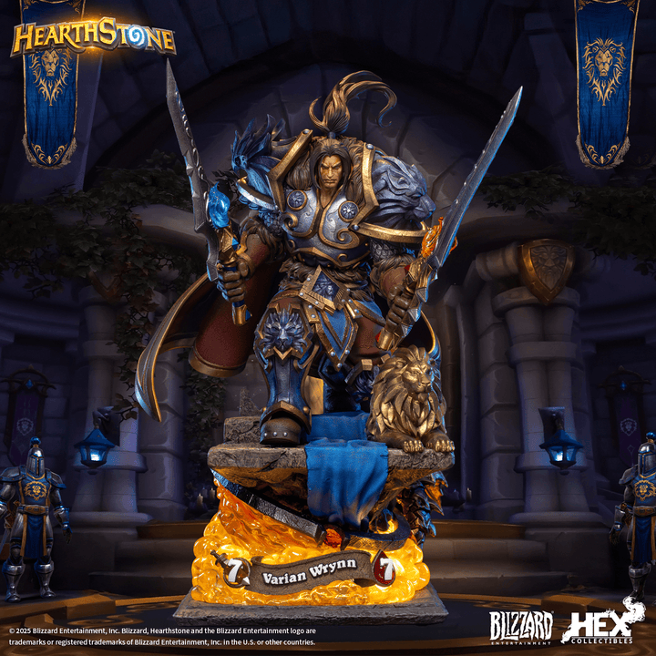 Blizzard Hearthstone® Varian Wrynn 1/6 Scale Premium Statue | 6978082552776
