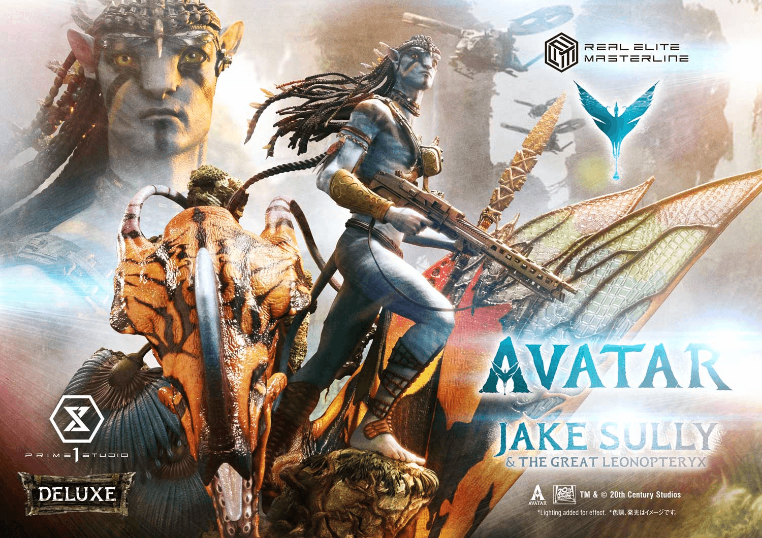 Real Elite Masterline Avatar (Film) Jake Sully &amp; The Great Leonopteryx Avatar Legacy Collection Deluxe Version | 4582647122964