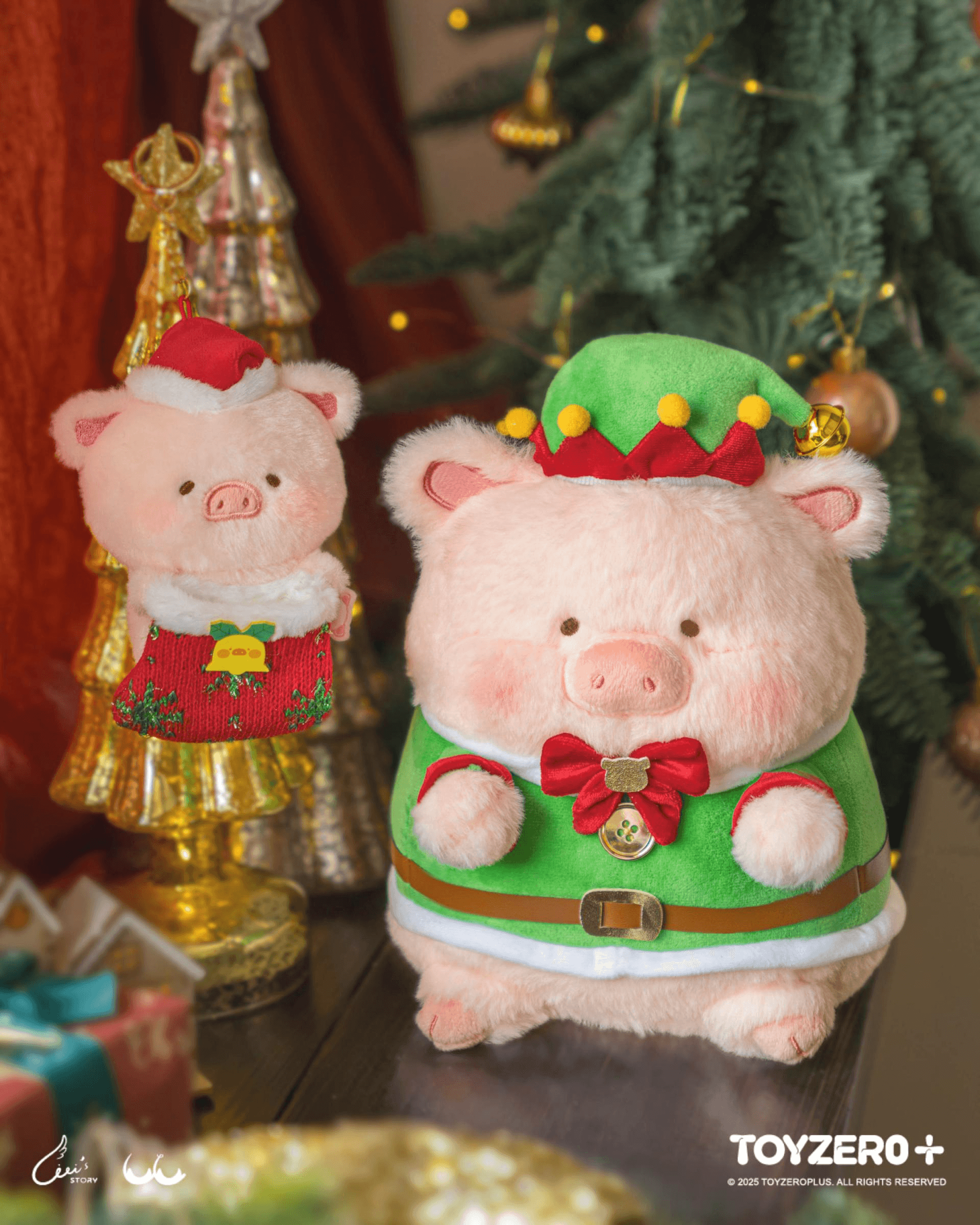 LuLu the Piggy X'Mas -Christmas Envoy Lu Plush | 6978531761742