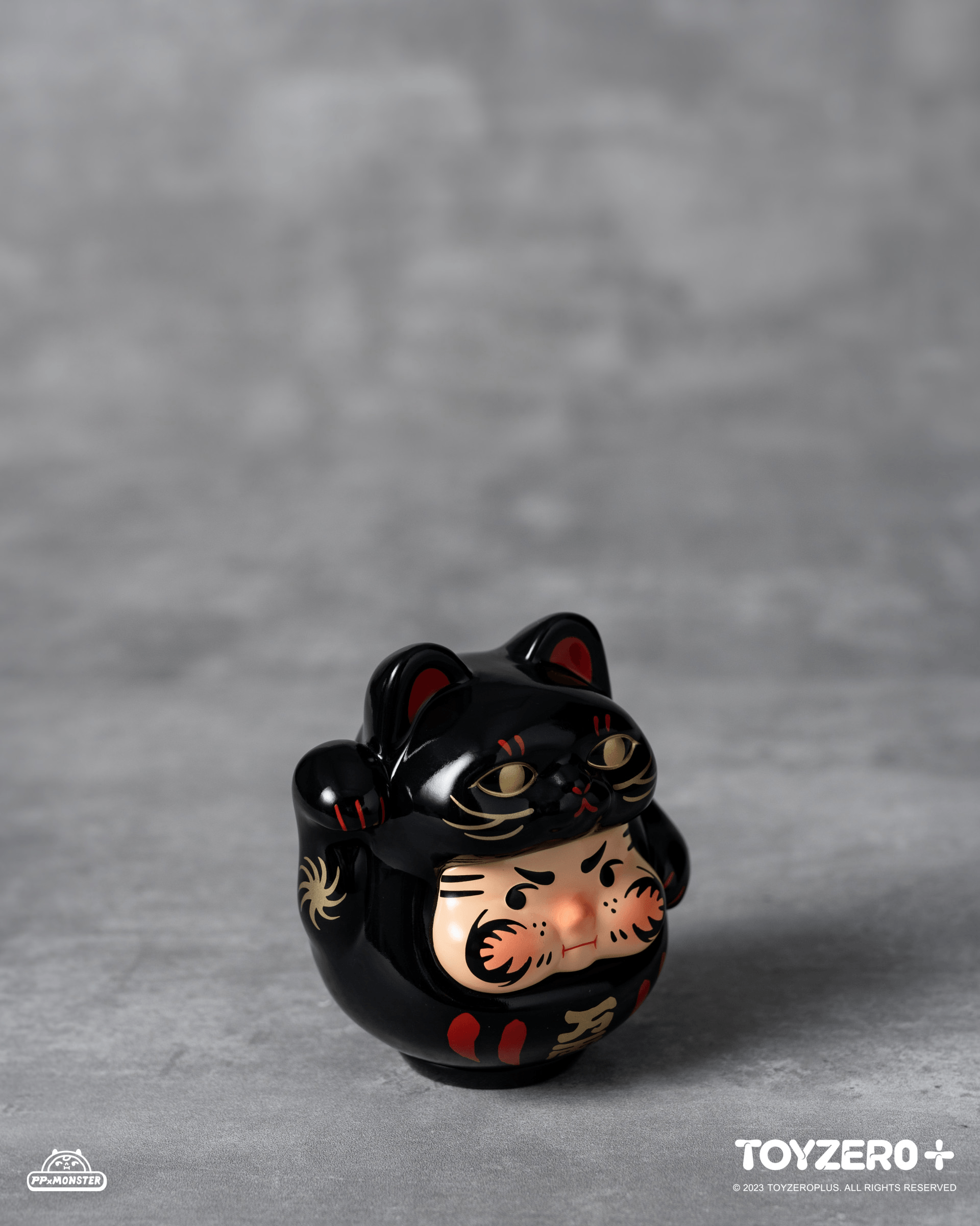 PP Lucky Cat Daruma (Black cat edition) | 796548113325
