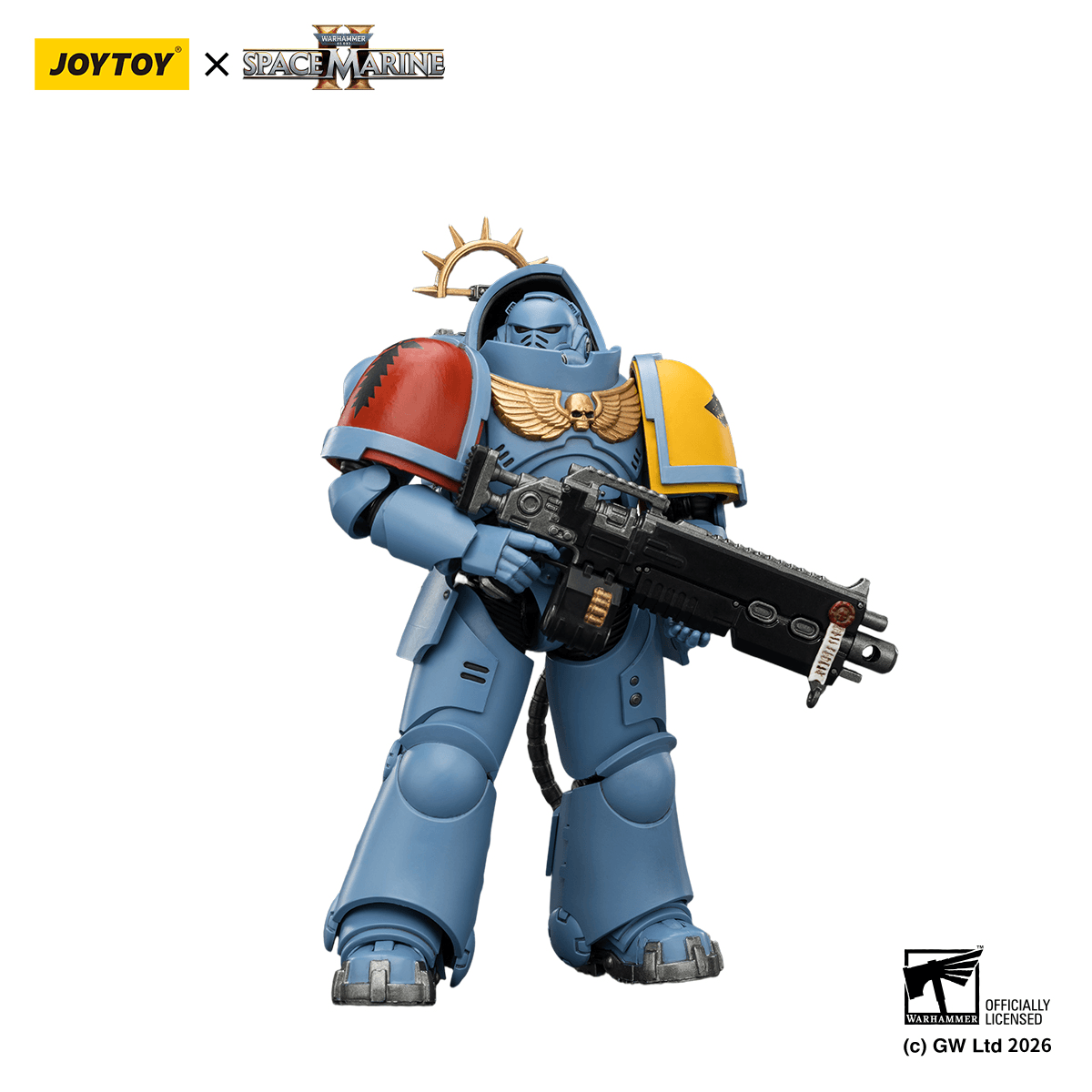 Game Edition Space Wolves Heavy Intercessor with Heavy Bolt Rifle and Bolt Pistol | 6927054403646