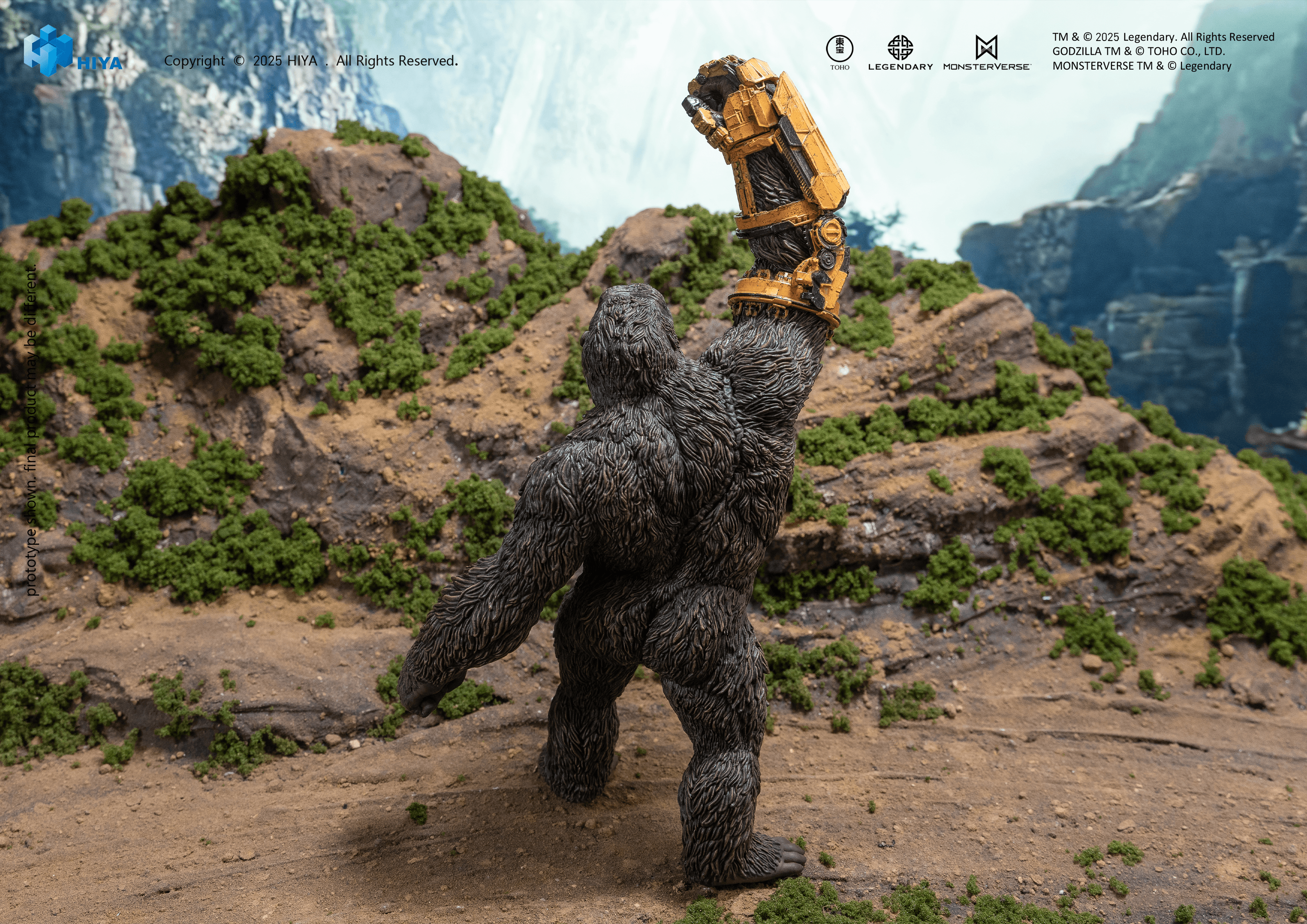 HIYA Stylist Series None Scale 8.7 Inch Godzilla x Kong The New Empire Kong B.E.A.S.T. Glove Version PVC statue | 6957534204791
