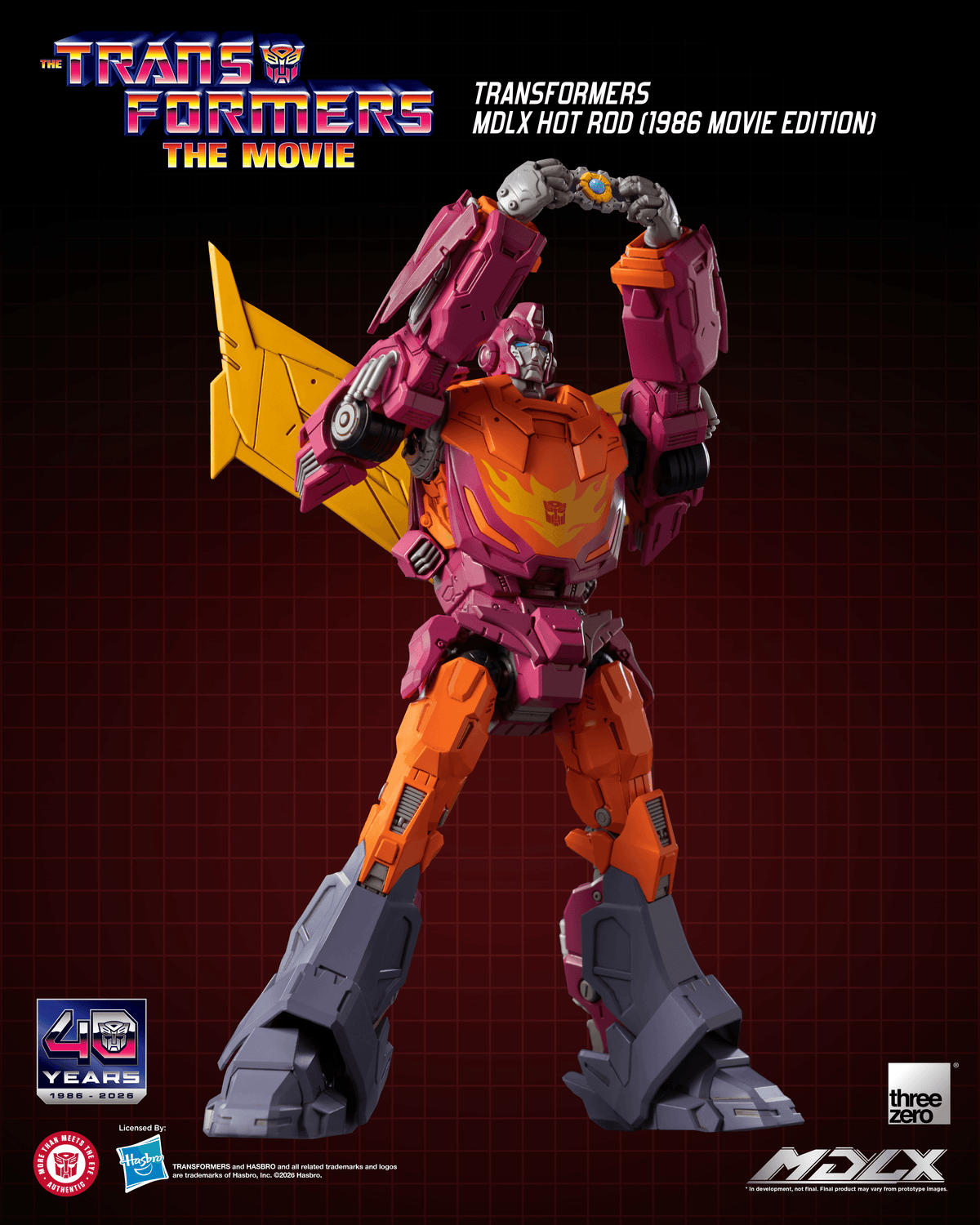 Transformers MDLX Hot Rod (1986 Movie Edition)