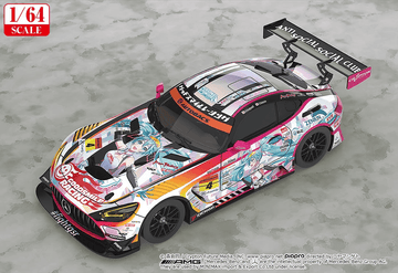 1/64 Scale Good Smile Hatsune Miku AMG 2021 SUPER GT Round 5 Ver. - Release Date: 02/2022