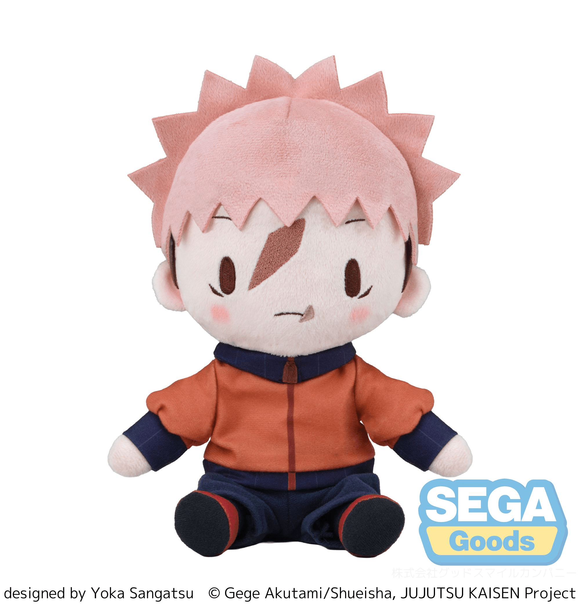 fuwa petit TV Anime "Jujutsu Kaisen The Culling Game" "Yuji Itadori" Plush (M) | 4582733468693