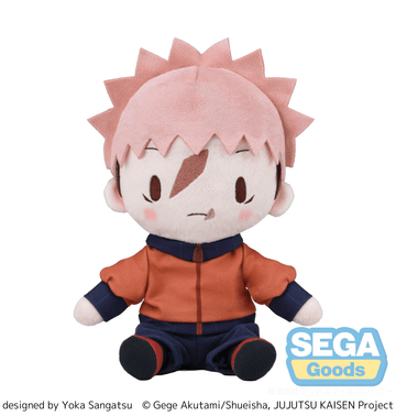fuwa petit TV Anime "Jujutsu Kaisen The Culling Game" "Yuji Itadori" Plush (M) | 4582733468693