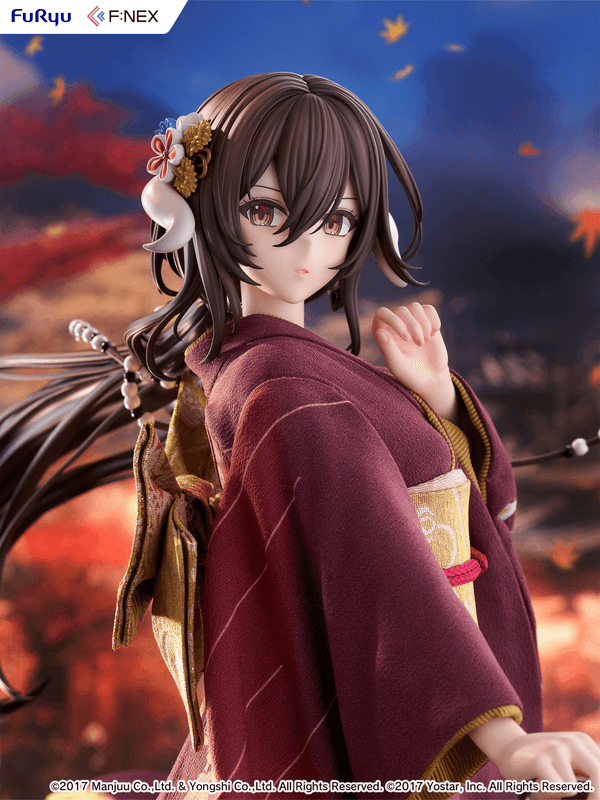 FURYU Mikasa blue flower komachi ver -Japanese Doll- 1/4 Scale Figure | 4582655078574