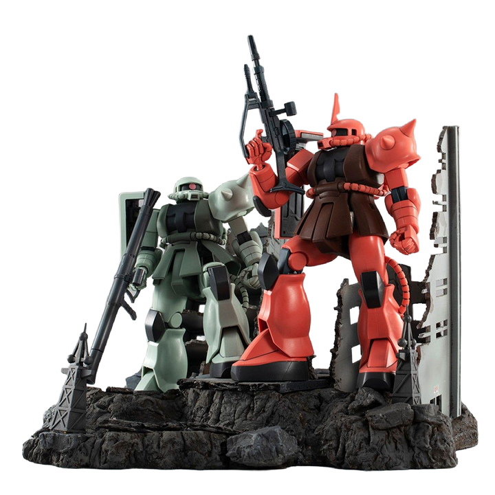 Megahouse Realistic Model Series G Structure Ruins at New yark (For 1/144 HG Models) "Gundam" | 4535123832321