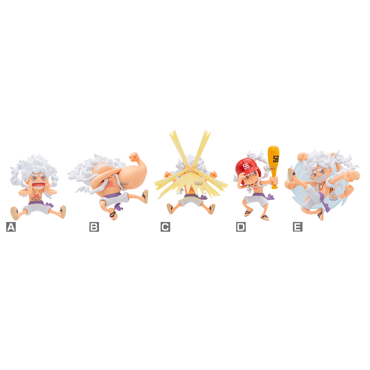 ONE PIECE WORLD COLLECTABLE FIGURE-MONKEY D.LUFFY GEAR5 SPECIAL 2- (Box of 12)