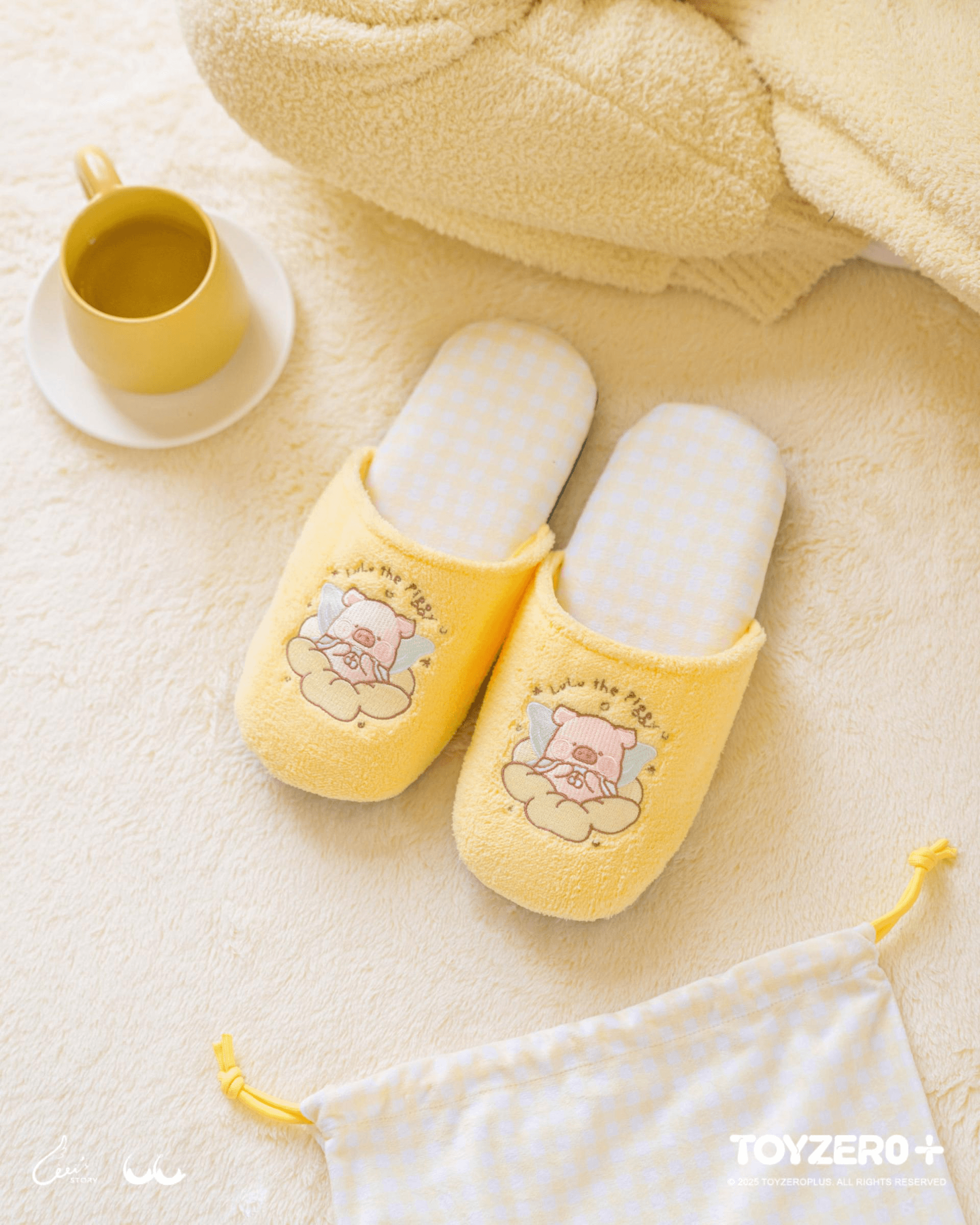 LuLu the Piggy Winter Series -Slippers (with cover) | 6978531761728