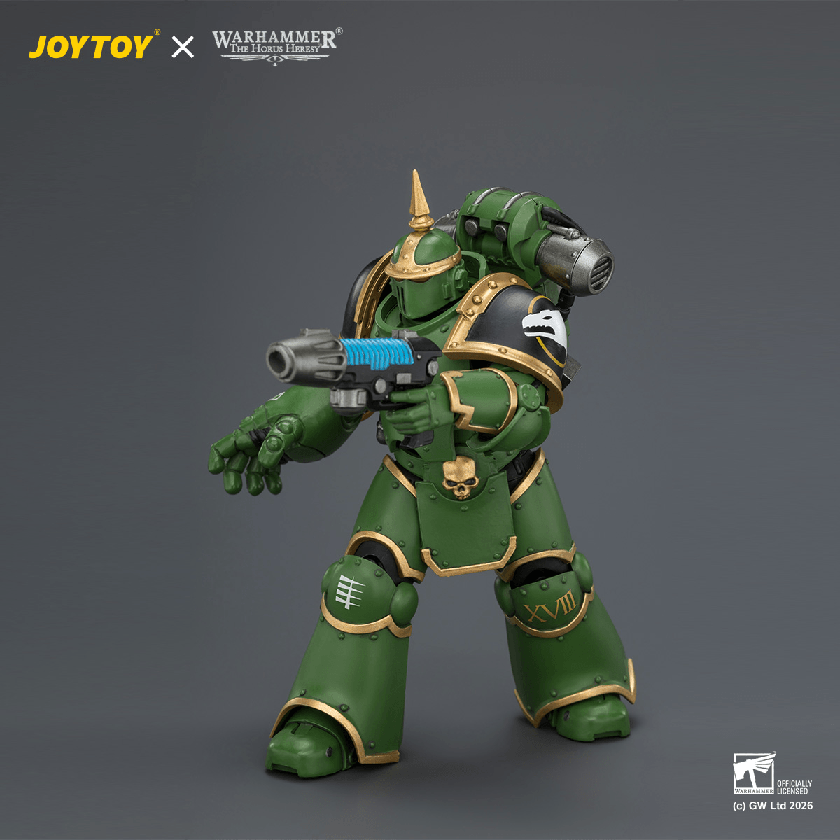 Salamanders MK III Tactical Legionary with Plasma Pistol and Bolt Pistol
