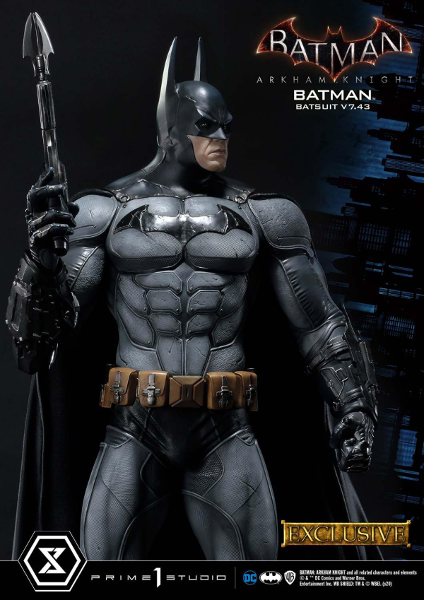 Prime 1 Studio Museum Masterline Batman: Arkham Knight Batman Batsuit V7.43 EX Version(4582535945033)(4582535945033)