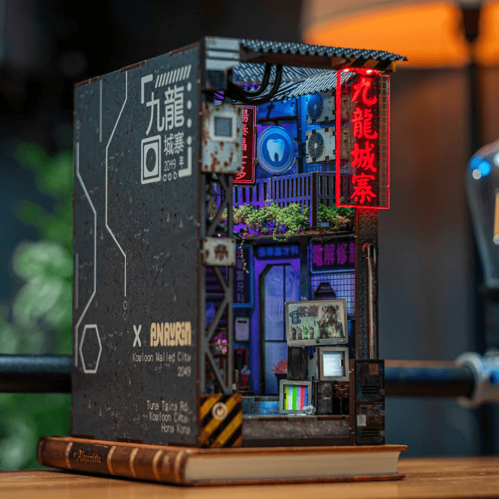 Kowloon Walled City 2049 Book Nook Kit | 2022600000030