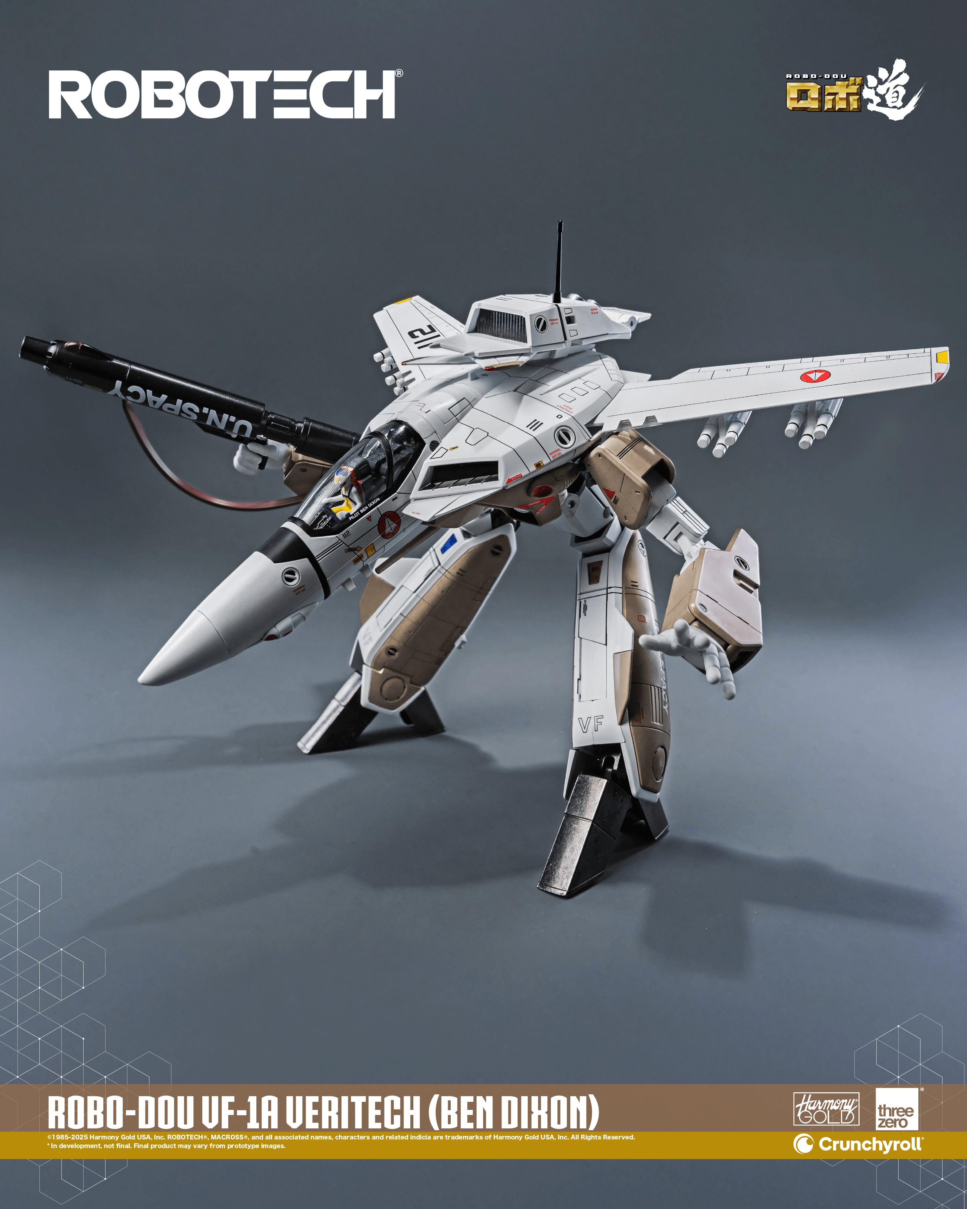 ROBO-DOU ROBOTECH VF‐1A Veritech (Ben Dixon) | 4895250820876