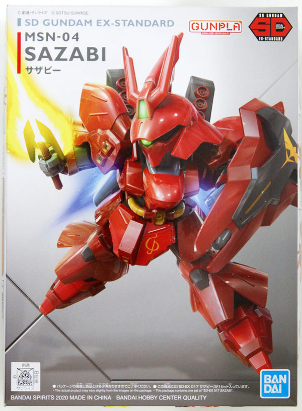 Bandai Spirits SD Gundam EX-Standard #017 Sazabi 'Char's Counterattack'