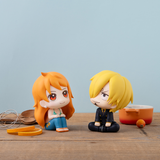 MegaHouse Lookup ONE PIECE Sanji＆Nami set 【with Cloche & Orange】