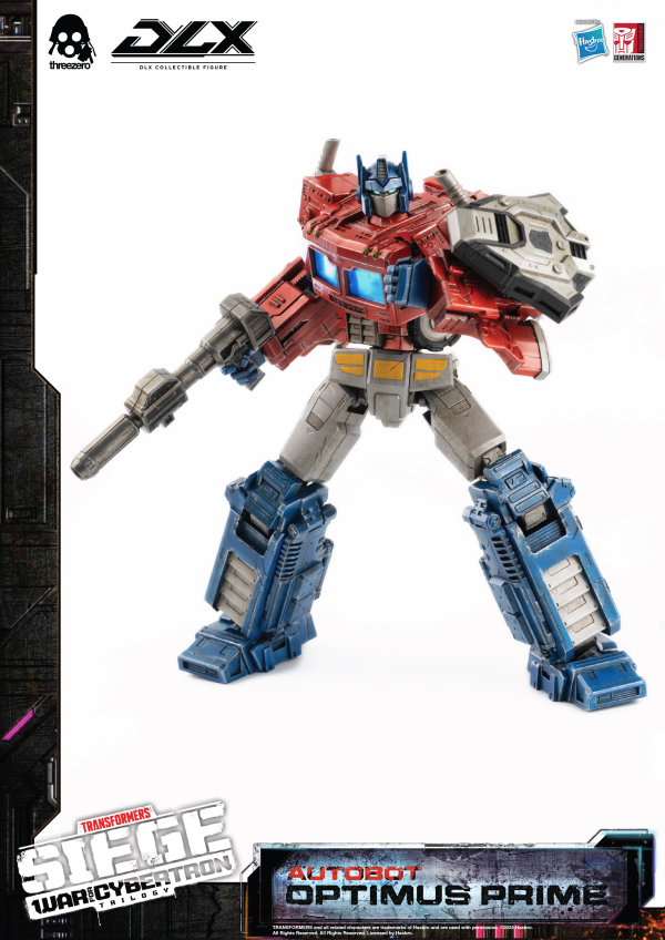 threezero Transformers: War for Cybertron Trilogy - DLX Optimus Prime | 4895250816343