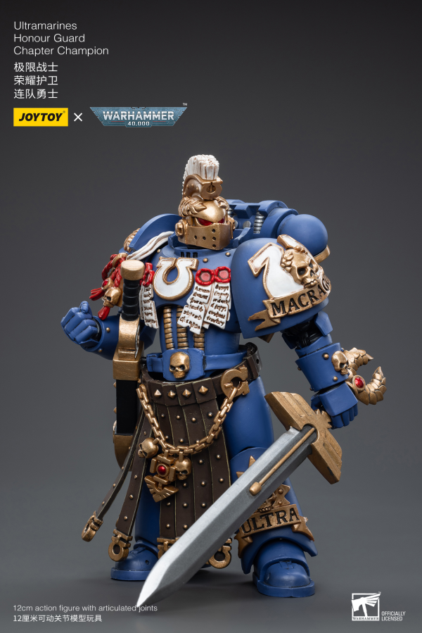 JOYTOY Ultramarines Honour Guard Chapter Champion(6973130376526)(6973130376526)