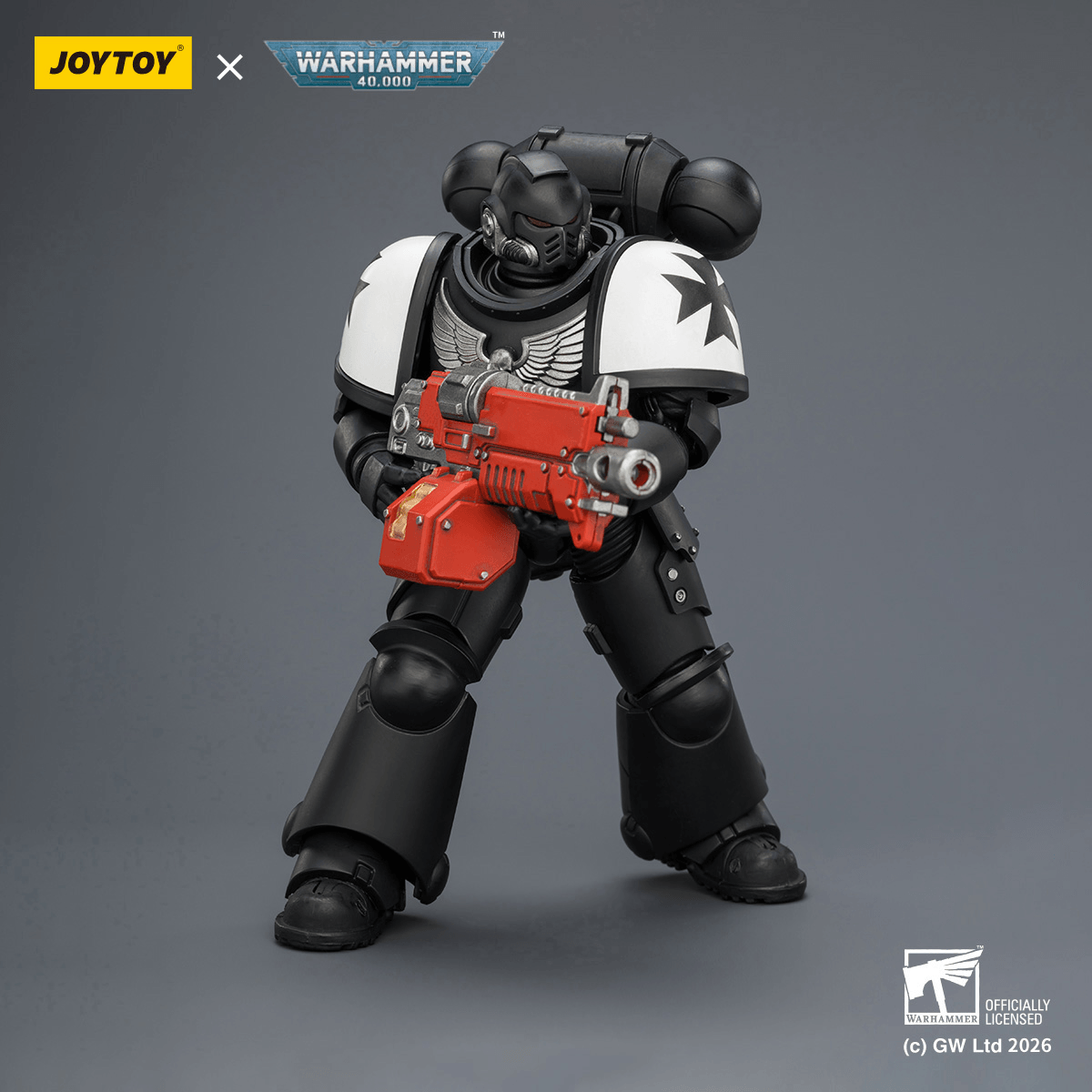 Black Templars Intercessor with Bolt Rifle, Bolt Pistol and Chainsword | 6927054403905
