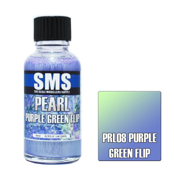 The Scale Modellers Supply (SMS) Pearl PURPLE GREEN FLIP 30ml | 787099993818