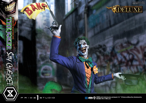 Prime 1 Studio Museum Masterline Batman (Comics) The Joker - Say Cheese! DX Bonus Version(4580708035123)(4580708035123)