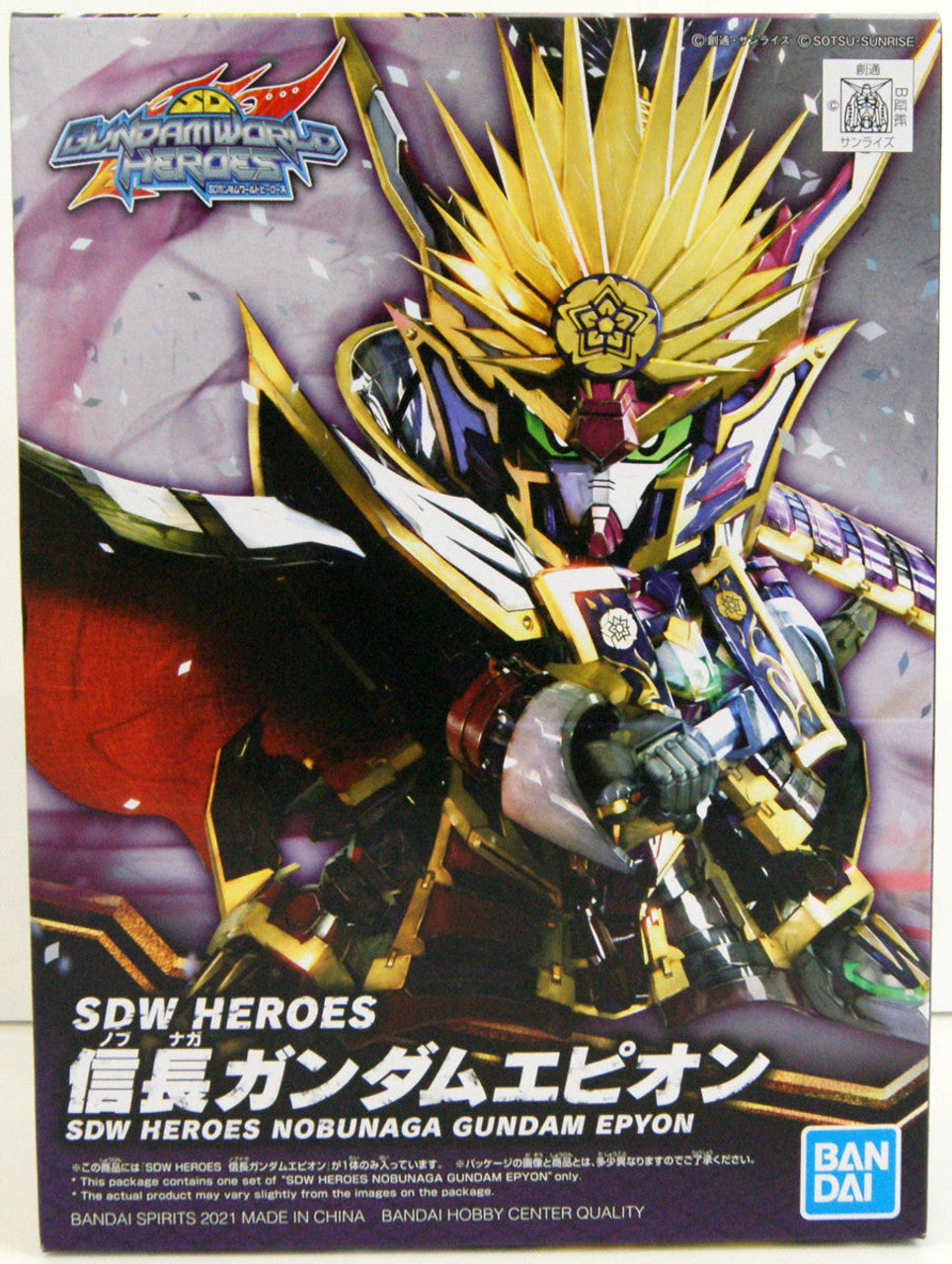 BANDAI Hobby SDW HEROES NOBUNAGA GUNDAM EPYON - P-REX Hobby