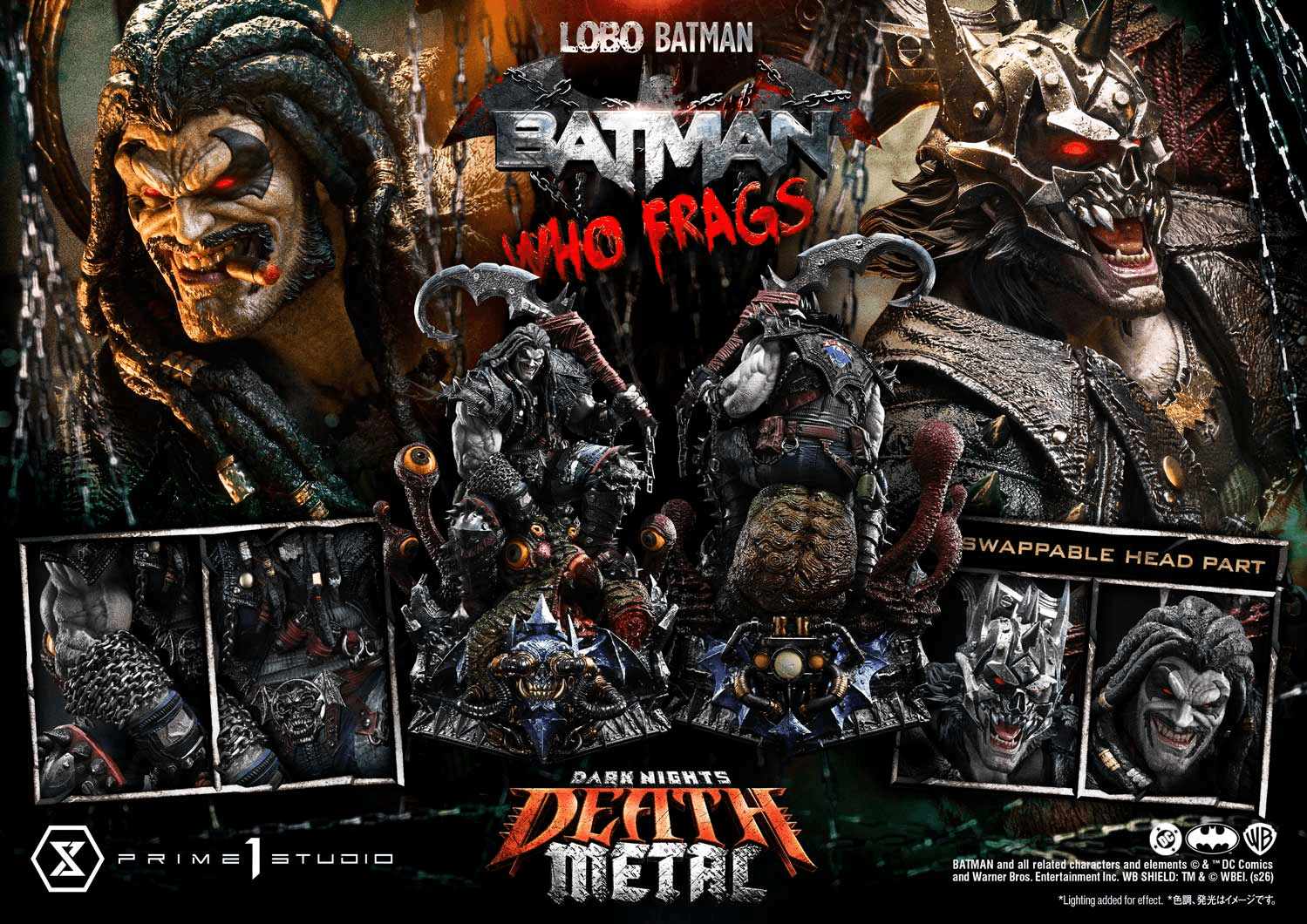 Museum Masterline Dark Nights: Death Metal (Comics) Lobo Batman: Batman Who Frags (Concept design by Carlos D'Anda)