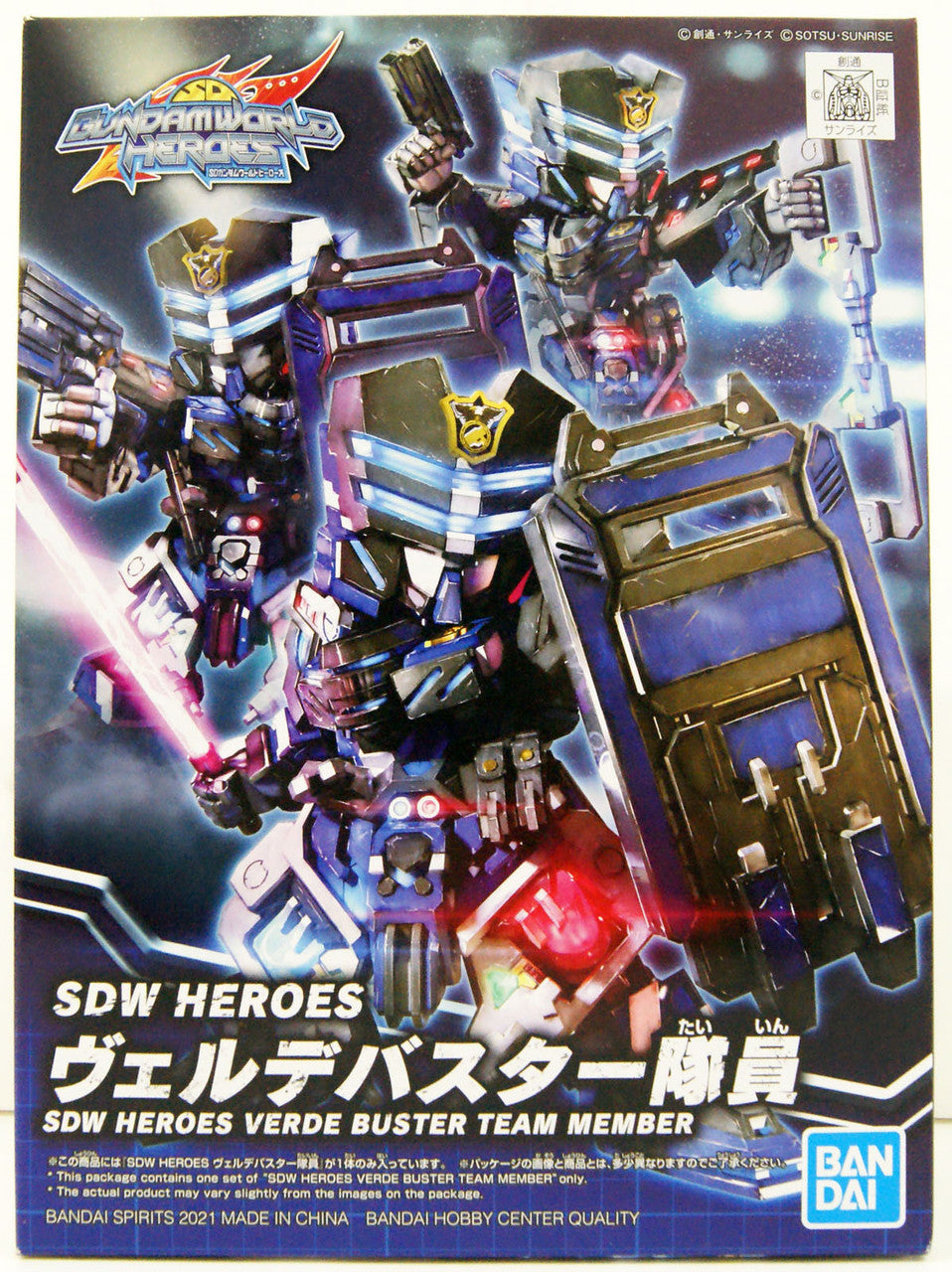 BANDAI Hobby SDW HEROES VERDE BUSTER TEAM MEMBER - P-REX Hobby