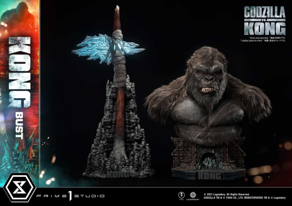 Prime 1 Studio Life Size Bust Godzilla vs Kong (Film) Kong | 4580708032122