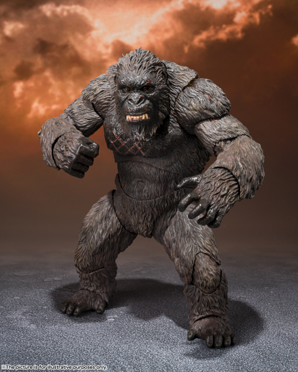 BANDAI Tamashii S.H. Monsterarts Kong (Godzilla vs Kong 2021) -Event Exclusive Color Edition-