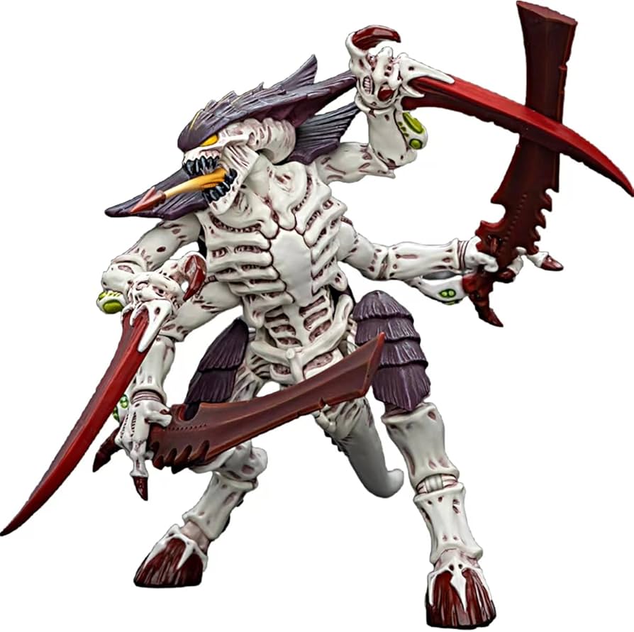 Joy Toy Tyranids Hive Fleet Leviathan Tyranid Warrior with Boneswords(6973130377004)