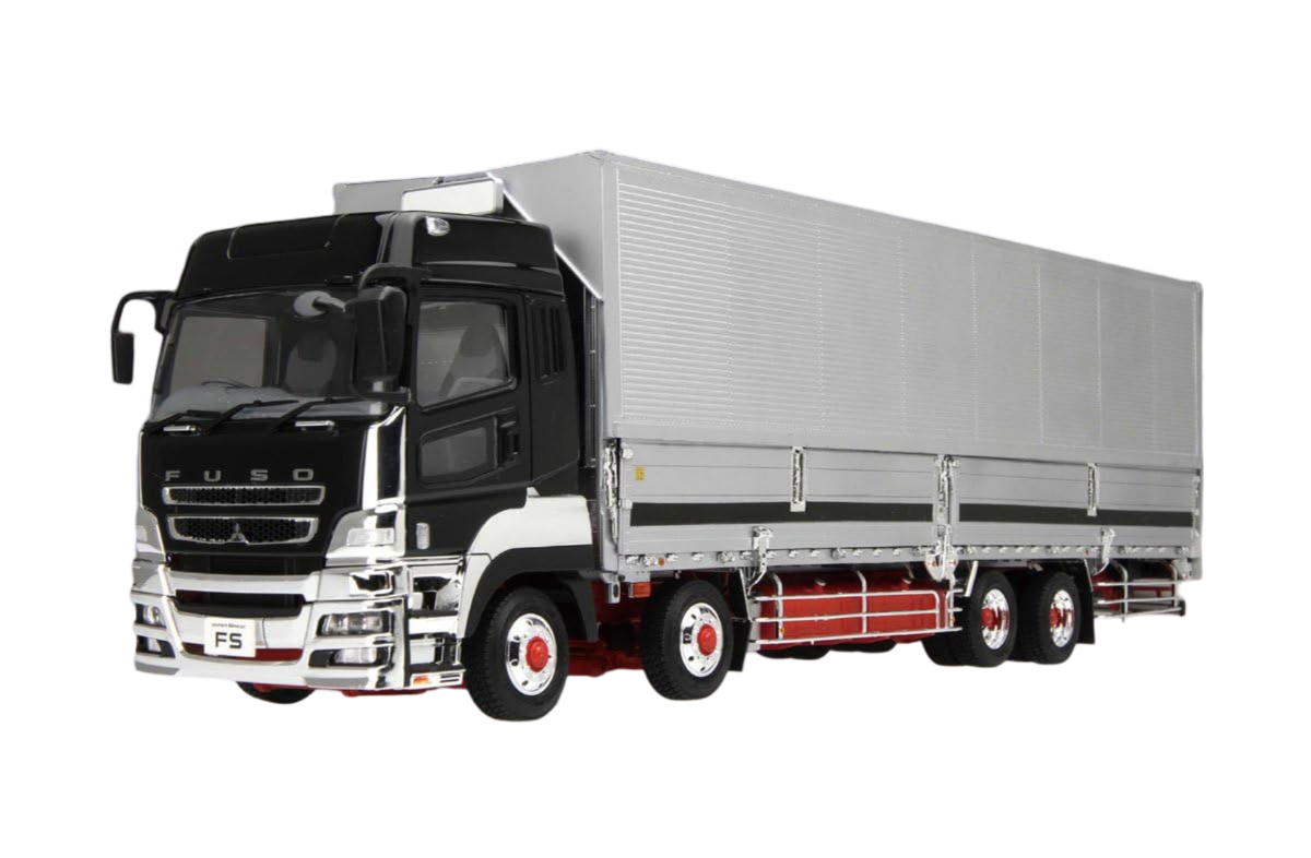 街 油彩 F50号 usafilm Aoshima 1/32 MITSUBISHI FUSO '07 SUPER GREAT HIGHWAY CARGO