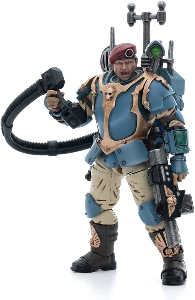 Joy Toy Astra Militarum Tempestus Scions Command Squad 55th Kappic Eagles Tempestor Prime(6973130375123)