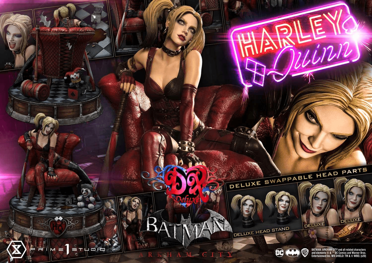Museum Masterline Batman: Arkham City Harley Quinn DX Bonus Version | 4582535945712