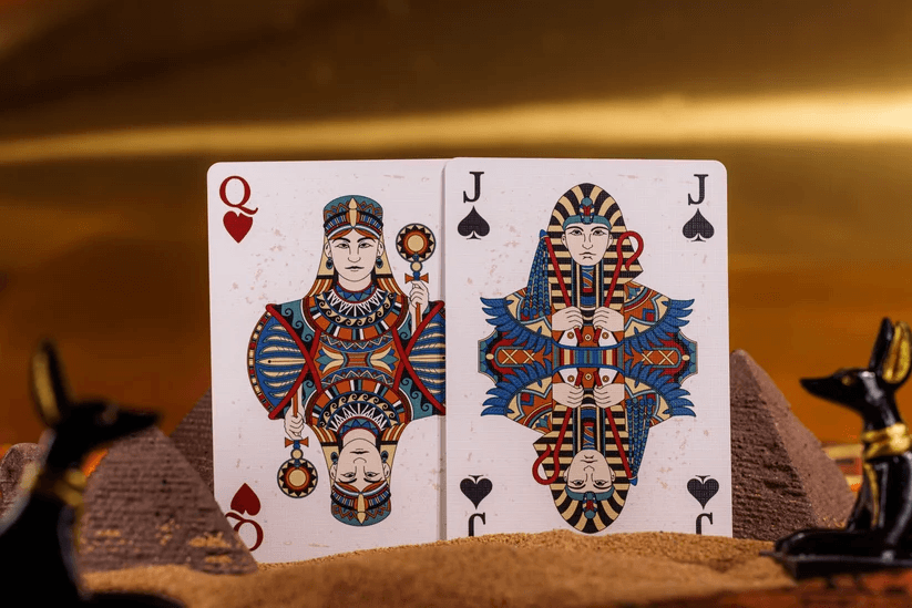 The Great Pyramid of Giza Playing Cards - Half Brick Set