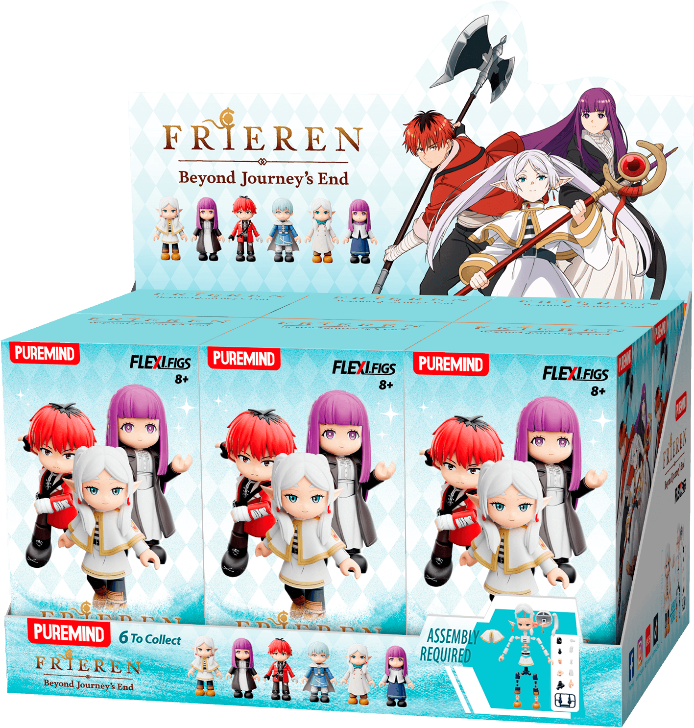 Frieren - Magical Journey - Flex Figs (6 units/set) (Box of 6)