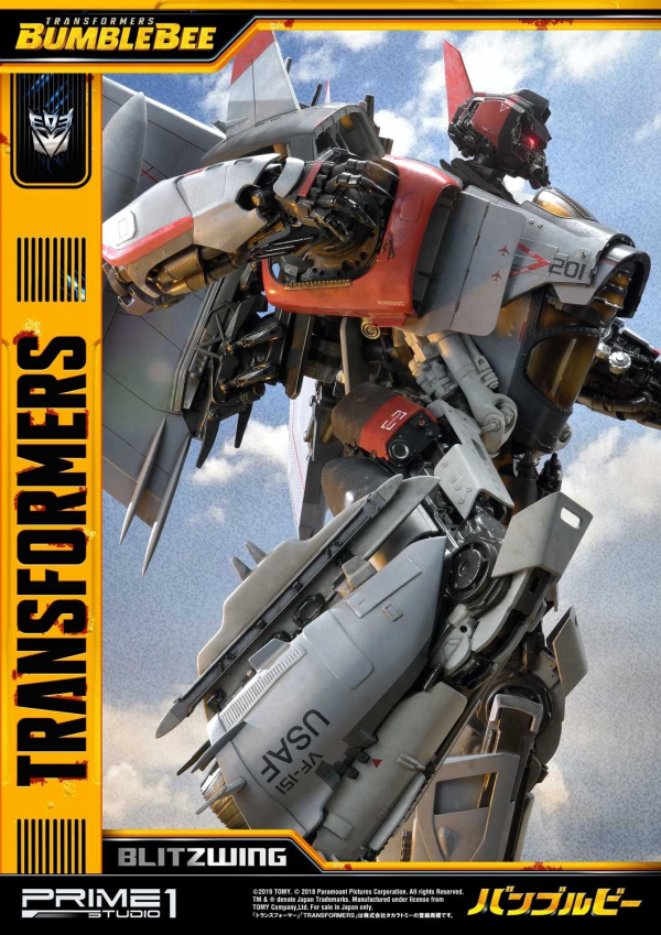 Prime 1 Studio Museum Masterline Transformers: Bumblebee (Film) Blitzwing(4562471908071)(4562471908071)